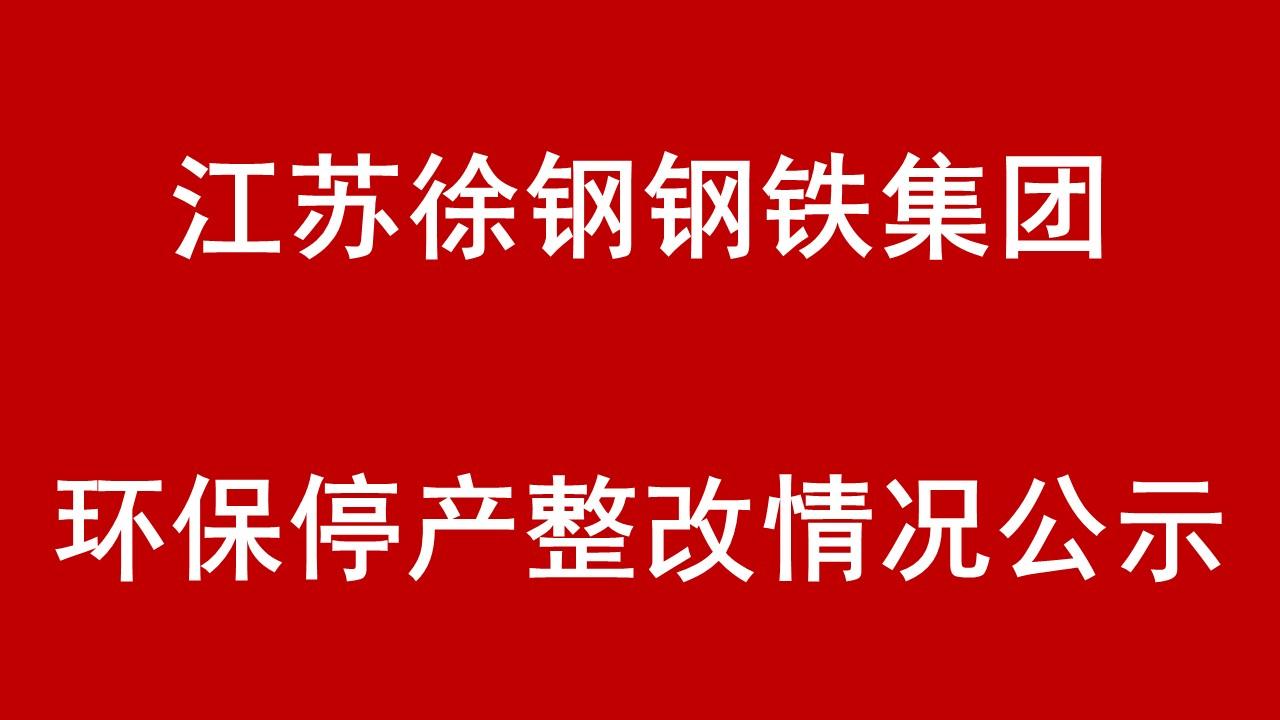 开云线上登录（China）官方网站有限公司环保停产整改情况公示