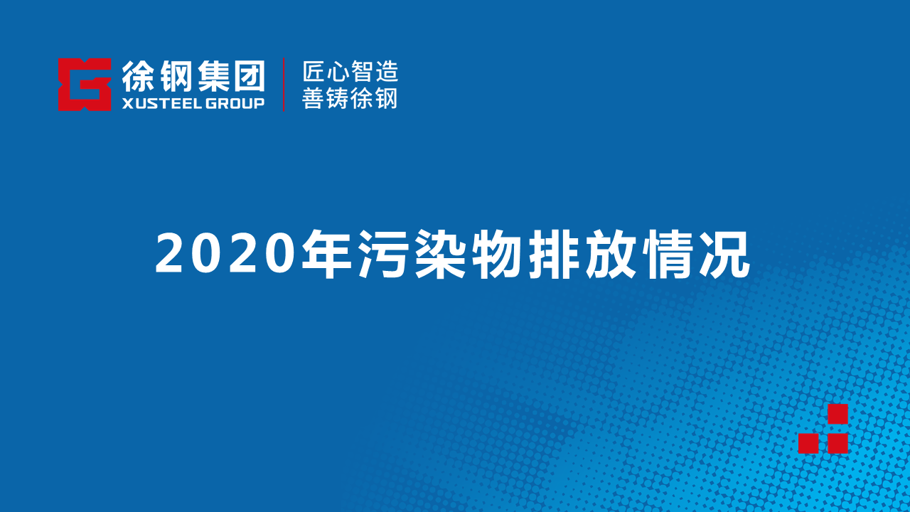 2020年污染物排放情况